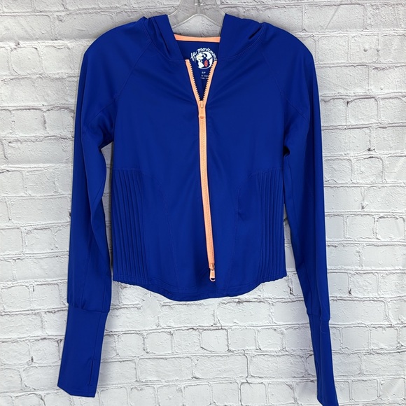 ⭐️Free People movement Playin for Keeps layer jacket NWT SM sapphire skies combo - Picture 7 of 15